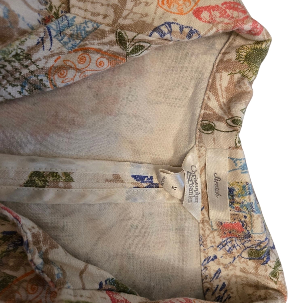 Christopher & Banks Multicolor Vest
